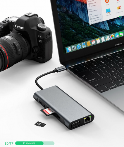 Adapter Type-C (11 in 1) $26