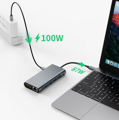 Adapter Type-C (11 in 1) $26
