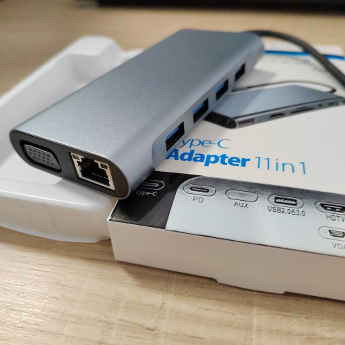 Adapter Type-C (11 in 1) $26