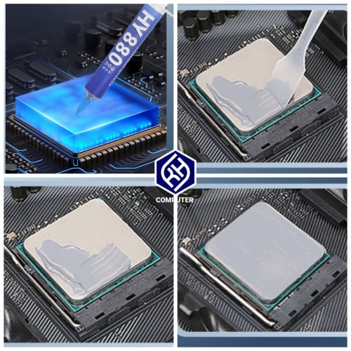 HY880 (30g) ជាប្រភេទទឹកដាក់ CPU ដែរមានភាពត្រជាក់លើសពីរកំរឹតធម្មតា / $7