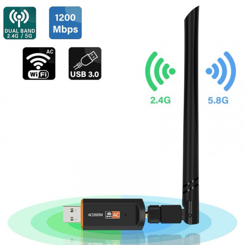 USB Adapter AC13001300 Mbps ($16)