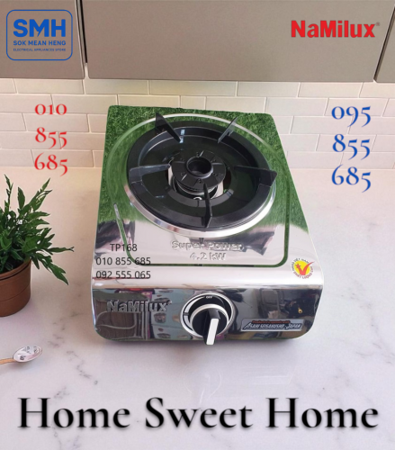 ចង្ក្រានហ្គាស NaMilux SM3163A-PS Gas Stove _ INOX