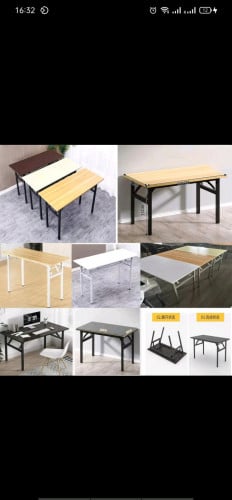 ✅Fordable study table: តុរៀនបត់បាន 26$ only