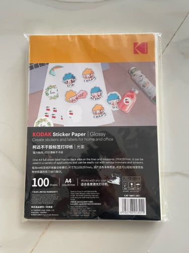 Kodak Sticker Paper (Glossy)
