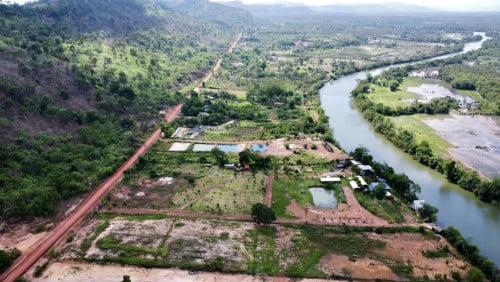 🌿 River front land for sale