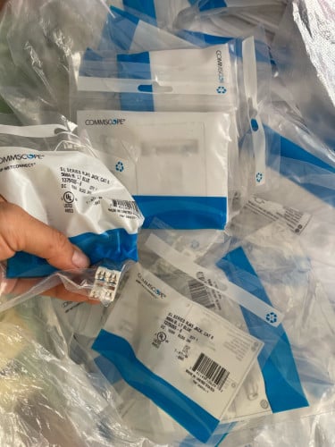 1set Faceplate  + Rj45 Jack Cat 6