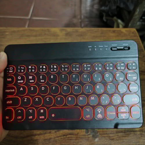 Keyboard LED Bluetooth 5$ដាច់