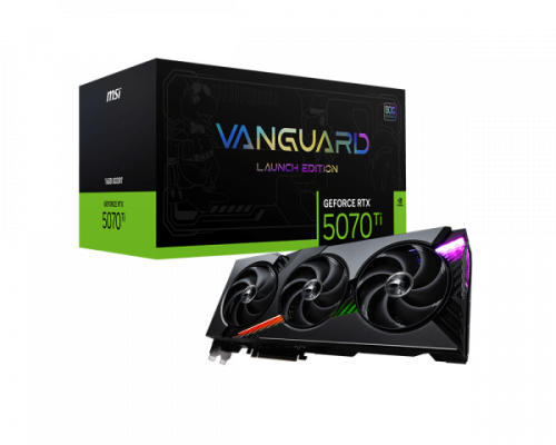 MSI RTX 5070 Ti 16G VANGUARD SOC LAUNCH EDITION - GPU ថ្មី [ធានា2ឆ្នាំ]
