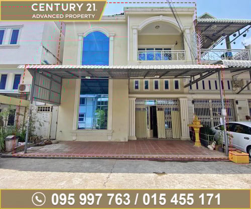 🏘 ផ្ទះ នៅសង្កាត់ព្រែកប្រា ចម្ងាយ200ម៉ែត្រ​ ពីវត្តកំសាន្ត ត្រូវការលក់បន្ទាន់ខ្លាំង