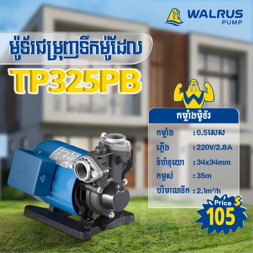 ម៉ូទ័រជម្រុញទឹកដោយស្វ័យប្រវត្តិម៉ាក Walrus ម៉ូដែល TP