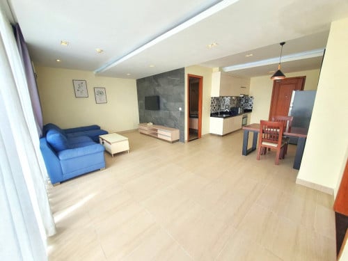 Luxury 1BR Apartment for Rent in Chomkarmon | Pool, Gym, Cleaning Included