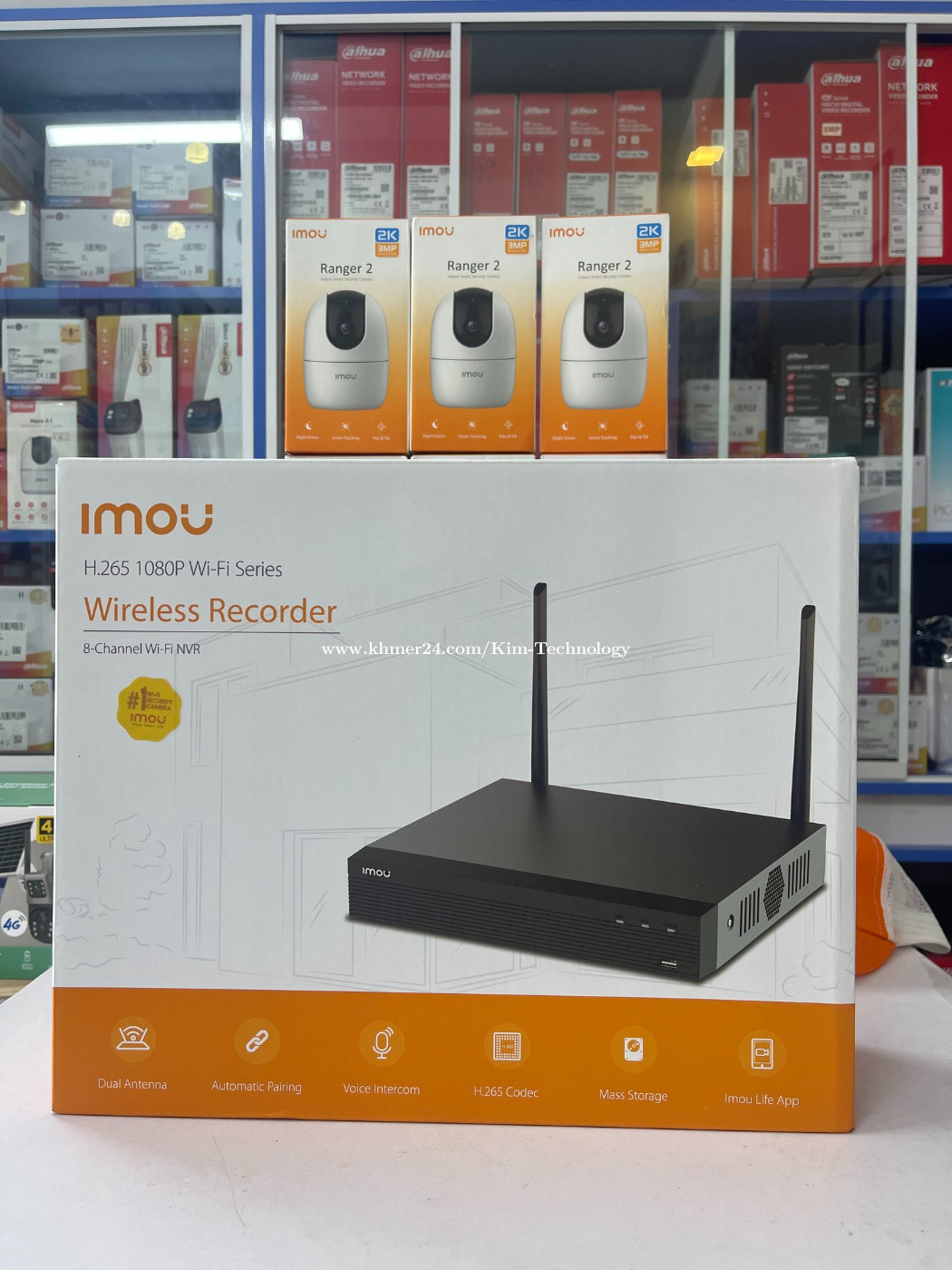 Imou NVR Wireless 8ch price in Pong Tuek, Dangkao, Phnom