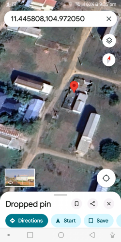 ដីនិងផ្ទះលក់ នៅជិតផ្សារស្វាយរលំភូមិយេីង