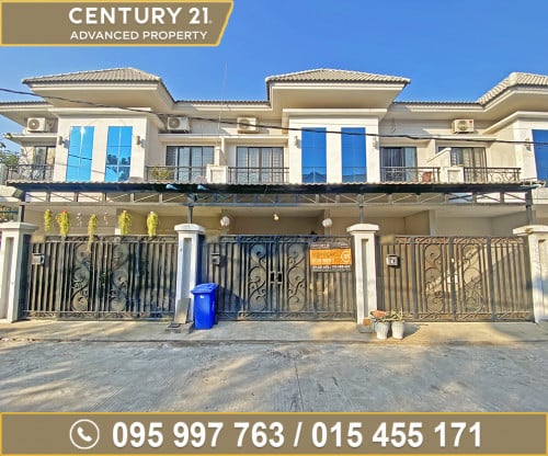 វីឡាកូនកាត់ (LB) ក្នុងបុរី តារាសំណាង សង្កាត់វាលស្បូវ ខណ្ឌច្បារអំពៅ ត្រូវការលក់បន្ទាន់ខ្លាំង