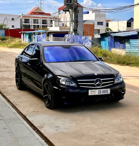 រថយន្ត Mercedes Benz C300 2008 ឡានស្អាត ម៉ាសុីនតាន់ តម្លៃពិសេស ឯកសារឡានឈ្មោះខ្ញុំផ្ទាល់