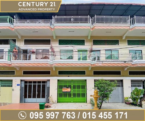 🏘 ផ្ទះល្វែង(E0E1) ក្នុងបុរី ច្បារអំពៅស៊ីធី​ សង្កាត់ច្បារអំពៅ2 ត្រូវការលក់បន្ទាន់ខ្លាំង