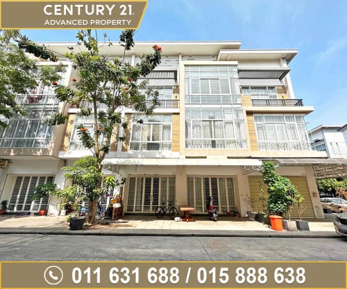 🏘 ផ្ទះអាជីវកម្ម (SH-B) សម្រាប់ជួល ក្នុងបុរី ប៉េងហួតបឹងស្នោ ខណ្ឌច្បារអំពៅ