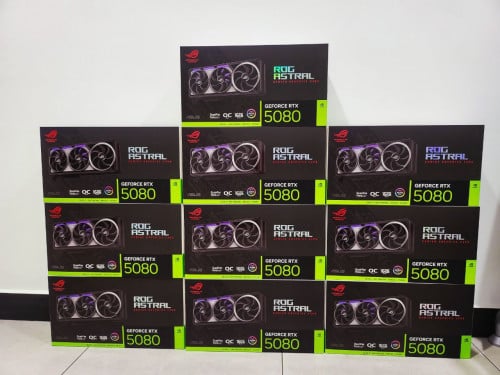 New Stock ROG Astral GeForce RTX™ 5080 16GB GDDR7 OC Edition & TUF