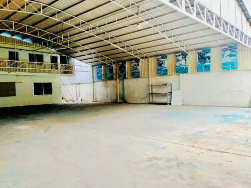 Warehouse For Rent At Toul Kork Area, Land l: 20x30m, Building Size: 500sqm Plus, 1,700$