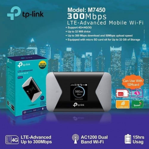WiFi ចល័ត (15h)