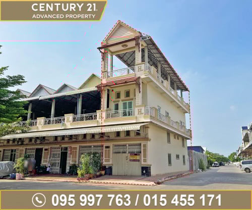 🏘 ផ្ទះល្វែង (កែង) ក្នុងបុរី ហុកលី ត្រូវការលក់បន្ទាន់ខ្លាំង