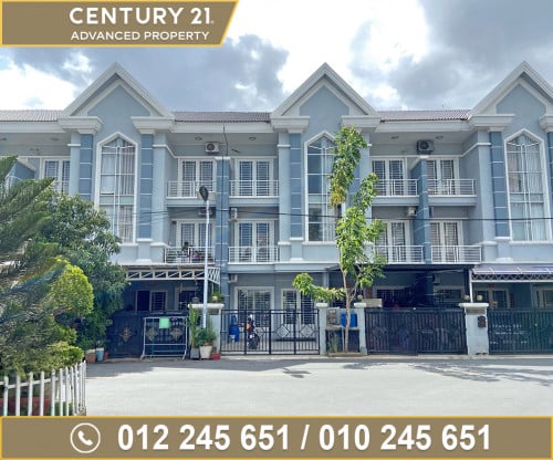 🏘 វីឡាកូនកាត់ (LA) ក្នុងបុរី ភ្នំពេញសុខសាន្ត8 ត្រូវការលក់បន្ទាន់ខ្លាំង