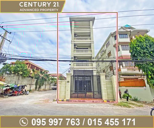 🏘 ផ្ទះវីឡា កែង(Villa) នៅលើផ្លូវធំ357 ត្រូវការលក់បន្ទាន់ខ្លាំង