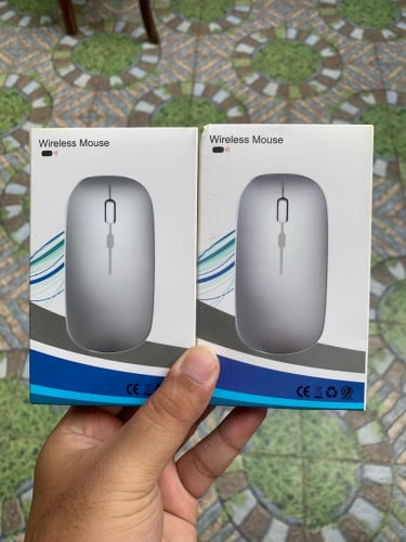 Dual Mode Wireless Mouse with Chargable Battery Type-C / 2.4 Wireless and Bluetooth Connection