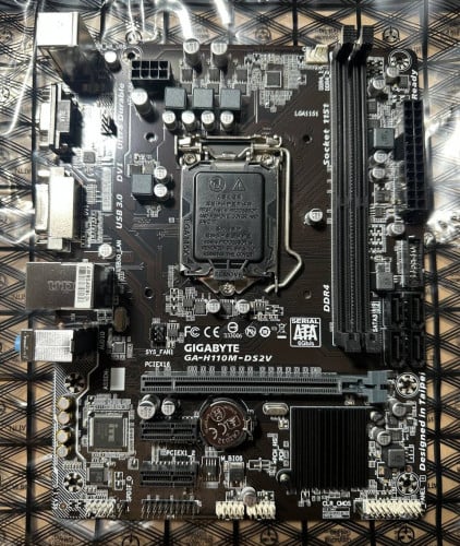 Motherboard - Gigabyte H110m - Support gen 6&7