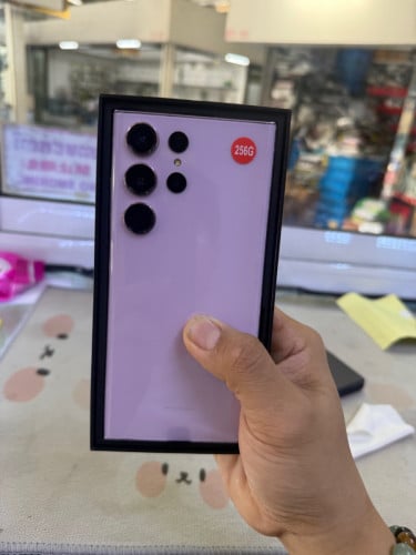 Samsung s23ultra Storage 256G Sim2 ក្រុមហ៊ុនPrice 5xx$ (ដូចថ្មី 100%)💯