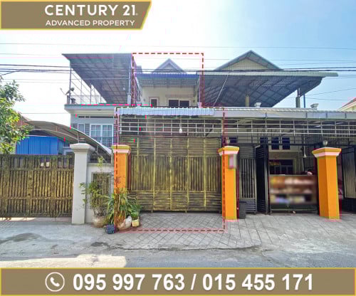 ផ្ទះល្វែង (E0,E1) នៅជិតផ្សារព្រែកឯង ចុះពីផ្លូវជាតិលេខ1 ចម្ងាយ800ម៉ែត្រ ត្រូវការលក់បន្ទាន់ខ្លាំង