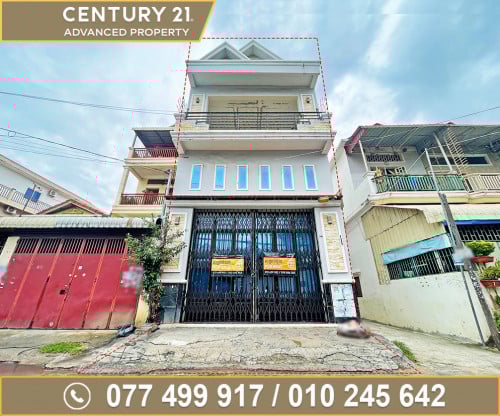 🏘 ផ្ទះល្វែង (កែង) នៅជិតផ្សារសឡា ត្រូវការលក់បន្ទាន់ខ្លាំង