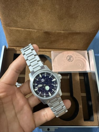 Zelos Aurora Moonphase Aventurine automatic limited edition