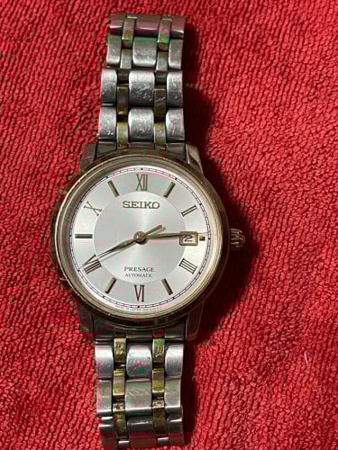 នាលិកាលក់ SEIKO ហ្សុីន ម៉ាសុីនអូតូម៉ាទិច