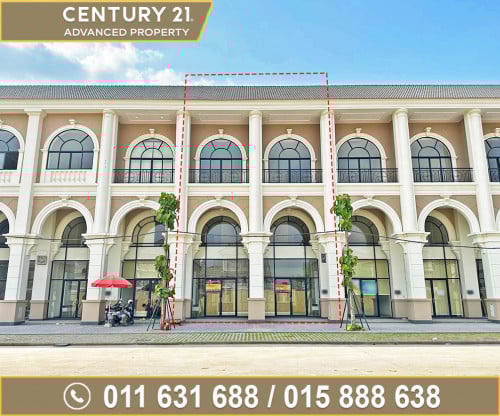 🏘 ផ្ទះអាជីវកម្ម SH-E(2ល្វែង) សម្រាប់ជួល នៅលើផ្លូវធំ Sunrise ក្នុងបុរី ប៉េងហួតបឹងស្នោរ(Eco Sunrise)