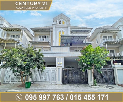 🏘 វីឡាភ្លោះ (TwinB) ក្នុងបុរី ហាយធិចលុចសារី  ត្រូវការលក់បន្ទាន់ខ្លាំង