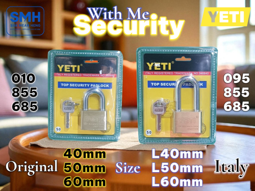 សោសុវត្ថិភាព YETI Top Security Padlock / Key _ ORIGINAL
