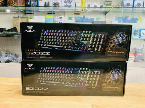 Keyboard Gaming Brand Aula S2022 អីវ៉ានមាននៅក្នុងស្តុក បងៗអាចធ្វើការកម្ម៉ង់បាន📩🙏