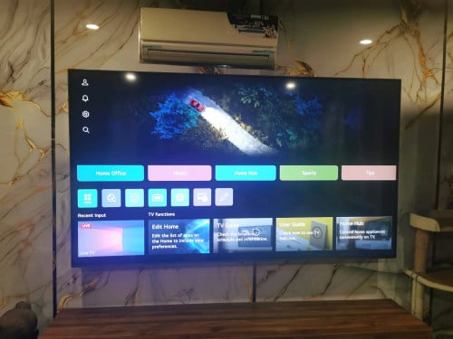 LG 85inches New 100% ធានា១ឆ្នាំ ពីក្រុមហ៊ុន 1900$ ថែមជើង សេវា