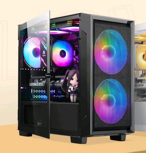 New Case Glass Door Segotep