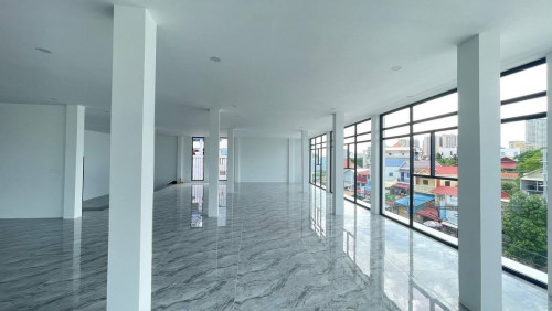 Commercial Building-Office-Showroom For Rent Along Main Road of Toul Kork, 1,670sqm, 12,000$ Nego