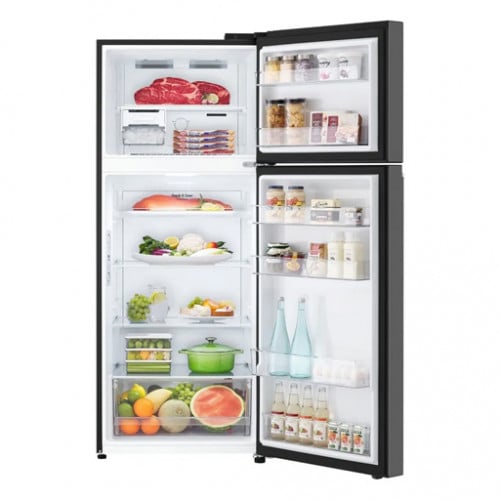 GN-B452PGFQ,361L, Door Cooling+, Linear Cooling, Air Flow, Moving Ice Maker, Smart Inverter Com.