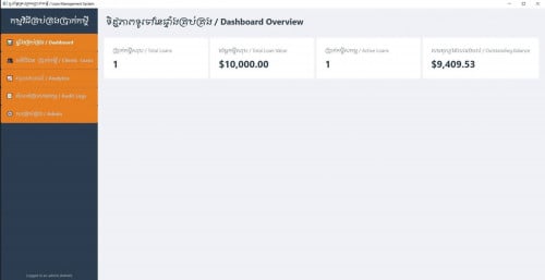 Loan management system