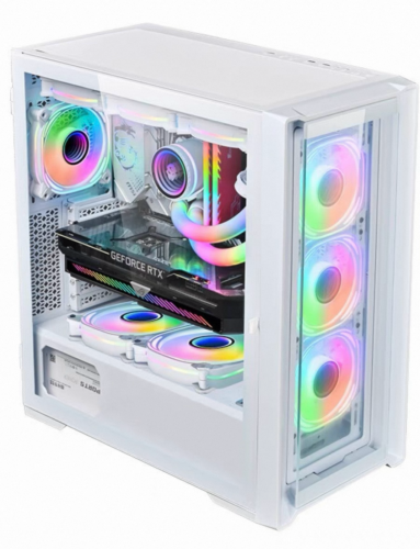 ធុង E-ATXថ្មី មាន កង្ហា RGB 6គ្រាប់ លក់ 65$