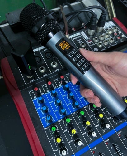 ក្បាលម៉ៃក្រូហ្វូន Wireless អាចប្រើបានគ្រប់ប្រភេទបាស់តូចធំគ្រប់ស៊េរី