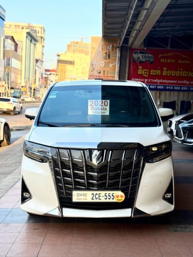 Alphard 2020 Russia កៅអីធំ Executive Lounge ម្ចាស់ដើមខ្មែរ