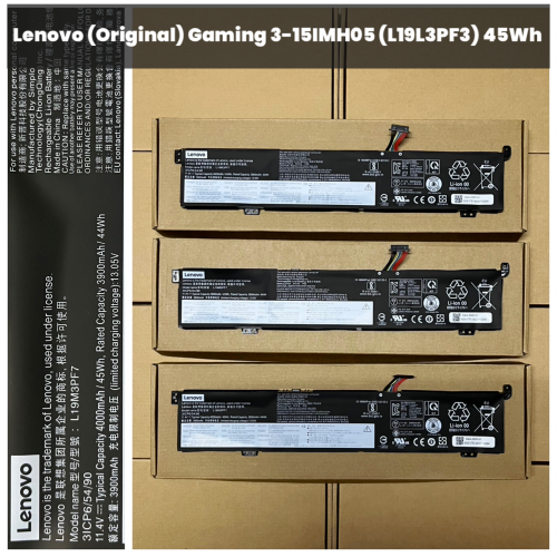 Battery Lenovo (Original) Gaming 3-15IMH05 (L19L3PF3) 45Wh