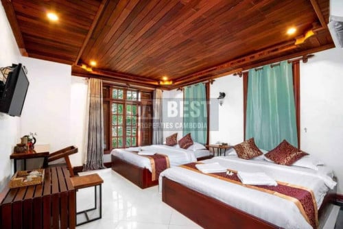 Dabest Properties: 11 Rooms Hotel For Rent In Siem Reap / អូតែលជួល​ក្នុងក្រុងសៀមរាប
