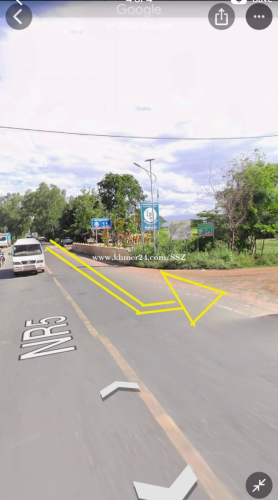 ដីកែងចុះពីផ្លូវជាតិស្ពានដែក 100 ម៉