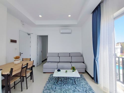 1-Bedroom Serviced Apartment for Rent | Tonle Bassac  Ref: KHRA664